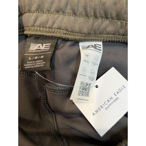 American Eagle Men's Active 24/7 Jogger Brown Olive Sweatpants Jogger NEW size L - Picture 13 of 14